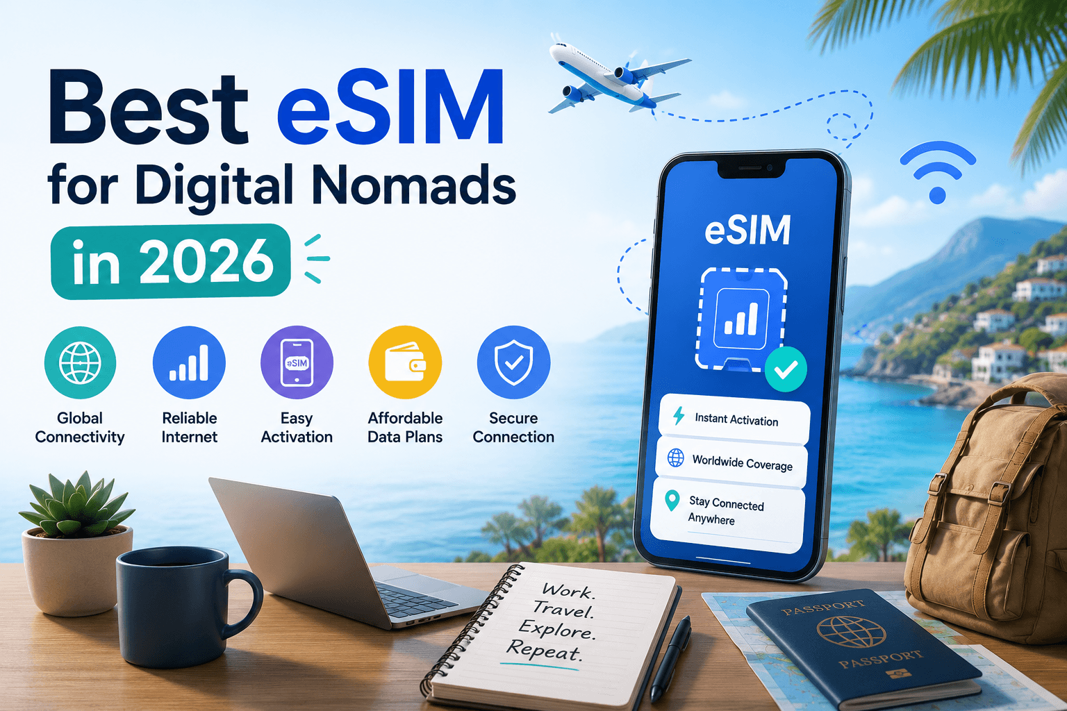 Best eSIM for Digital Nomads in 2026